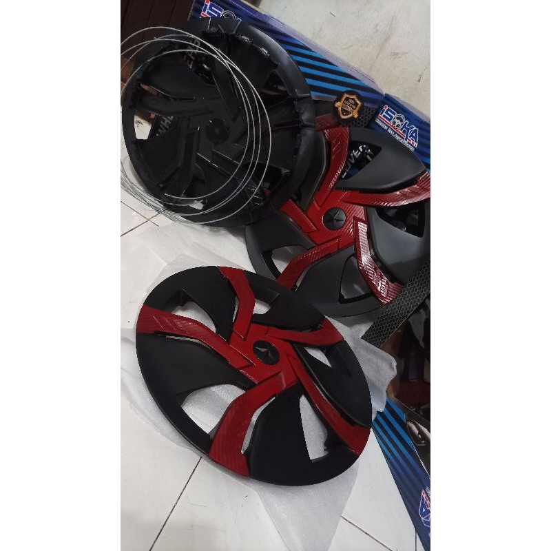 Whell cover velg kaleng mobil ring 13 harga 4 biji cocok untuk velg kaleng Mega carry Futura pic up 