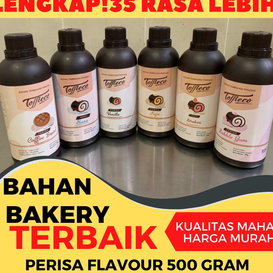 

Ready☍ TERLENGKAP! Flavour dan Perisa Toffieco 250 Gram Moka Bubble Gum Pandan Coklat K68 ❆