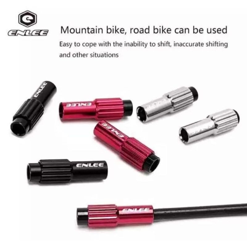 Adjuster Setelan inline Kabel Shifter RD FD Sepeda MTB Roadbike RB Seli