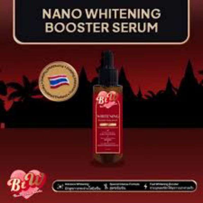 BTW Beauty That Works nano whitening booster body serum