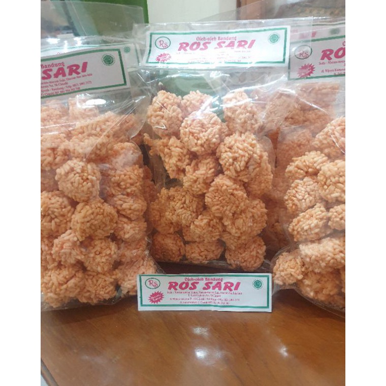 

[KODE PRODUK VIKHR4156] Ranginang Asin Terasi Bulat 200Gr Oleh Oleh Bandung