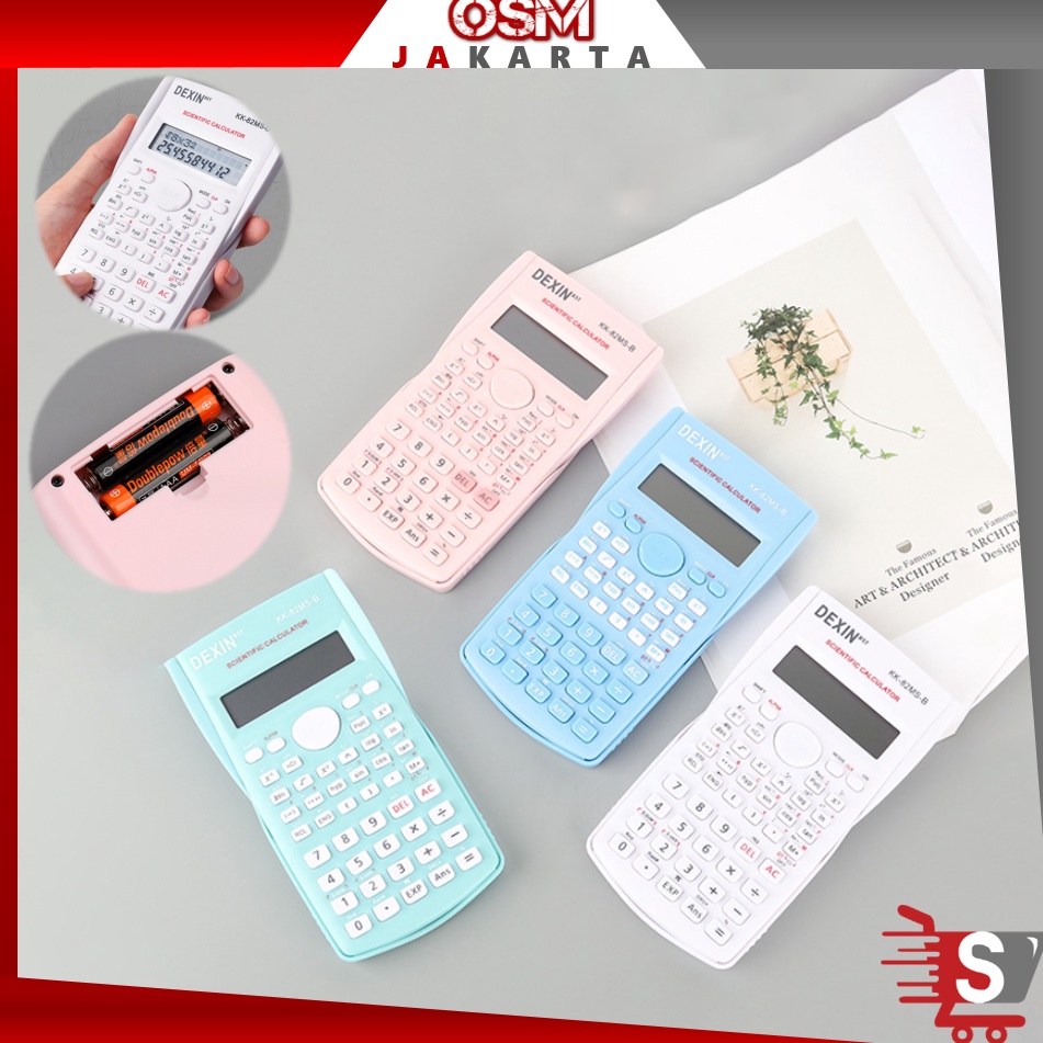 

Terl4ku. OSM JKT S5977 Kalkulator Sekolah / Kalkulator Scientific / Kalkulator Ilmiah 240 Fungsi / Kalkulator Sains / Kalkulator SinCosTan With Discount