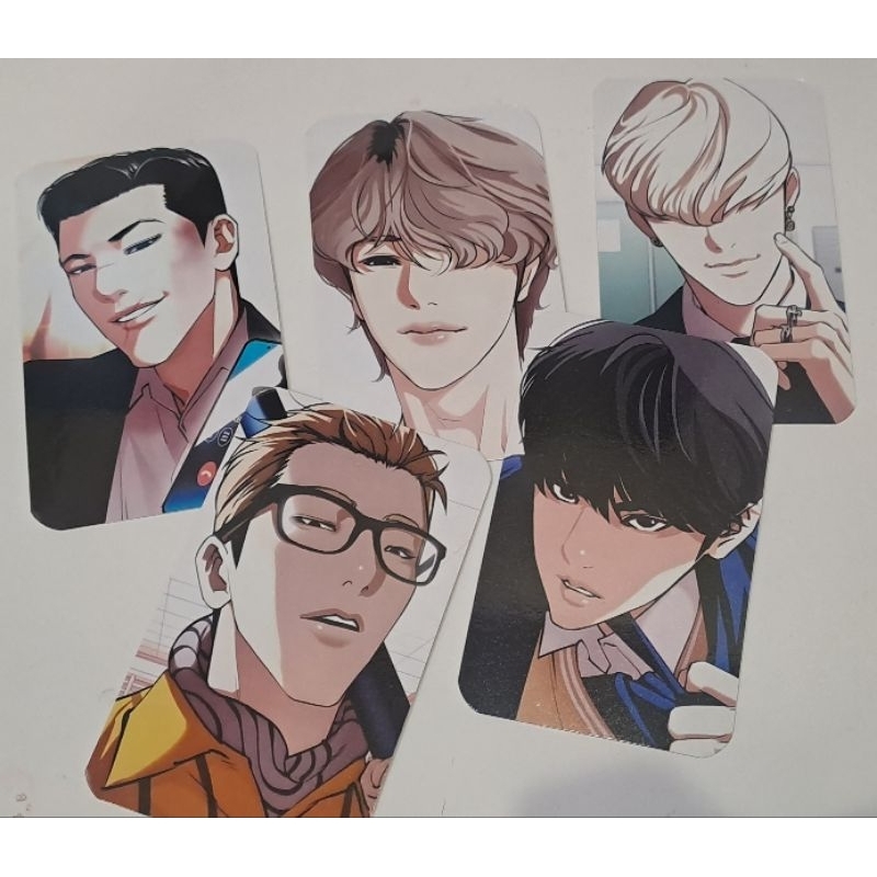 PHOTOCARD LOOKISM WEBTOON
