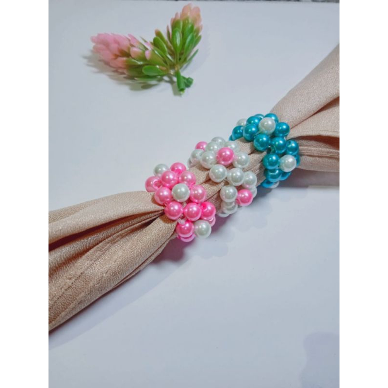 Bros Cincin Mutiara Hijab/Jilbab,Aksesoris Fashion Kerudung