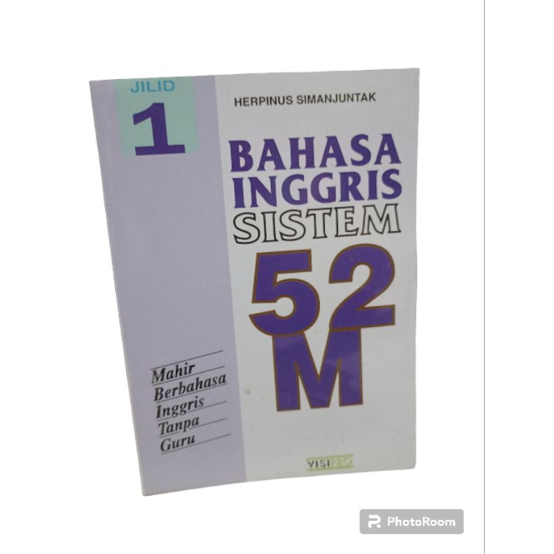 BUKU BAHASA INGGRIS SISTEM 52 M JILID 1