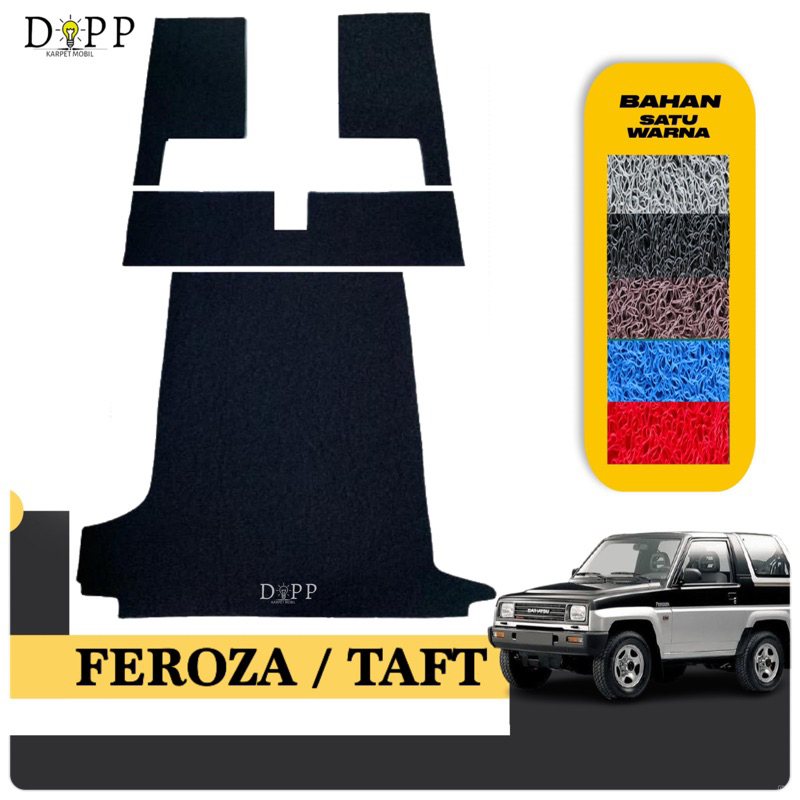 Karpet Mobil Feroza Taft / Karpet Mobil Mie Bihun Daihatsu Feroza Taft GT