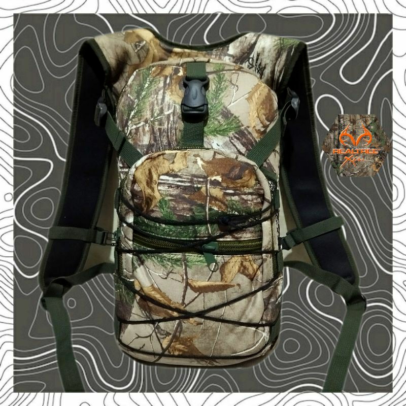 Tas ransel hydro camo loreng import realtree xtra / tas hunting / tas trabas / tas sepeda / tas hydr