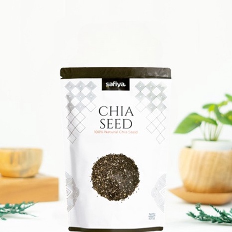 

[KODE KM0VT] Chia Seedanik 500 gram Black Chia Chiaseed Chiajoy Original
