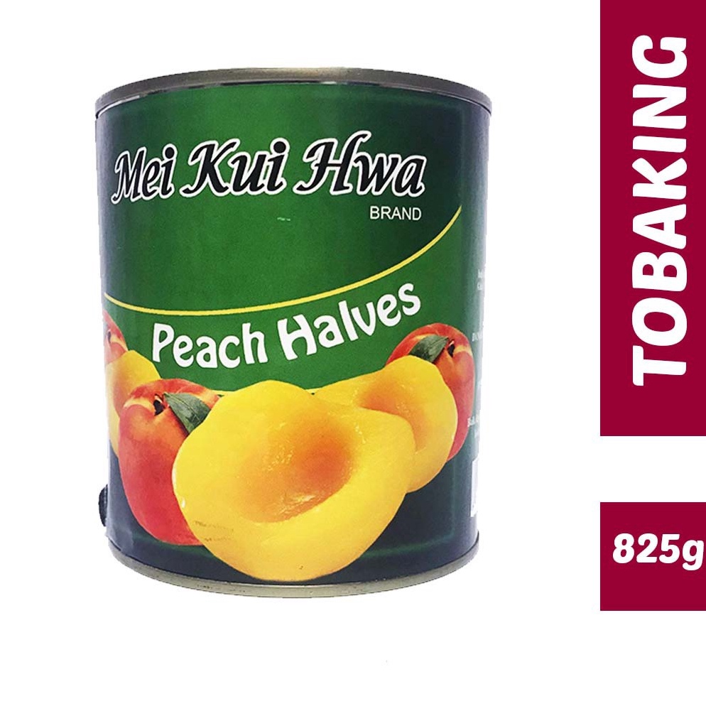 

PEACH IN HALVES (Buah Peach dalam Syrup) MEI KUI HWA 825g Murah Banget ̿̿̿