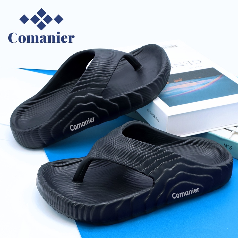 COD➺ Comanier Sandal Jepit Pria Karet Flip Flop Terbatas