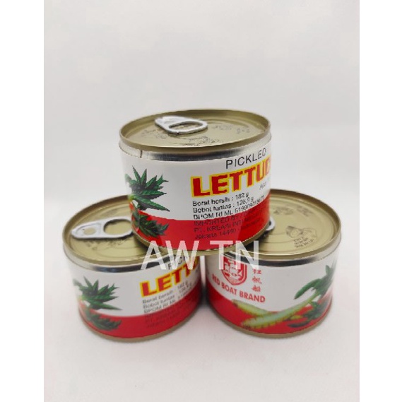 

38 lettuce /acar selada dalam kaleng TTs vnyam