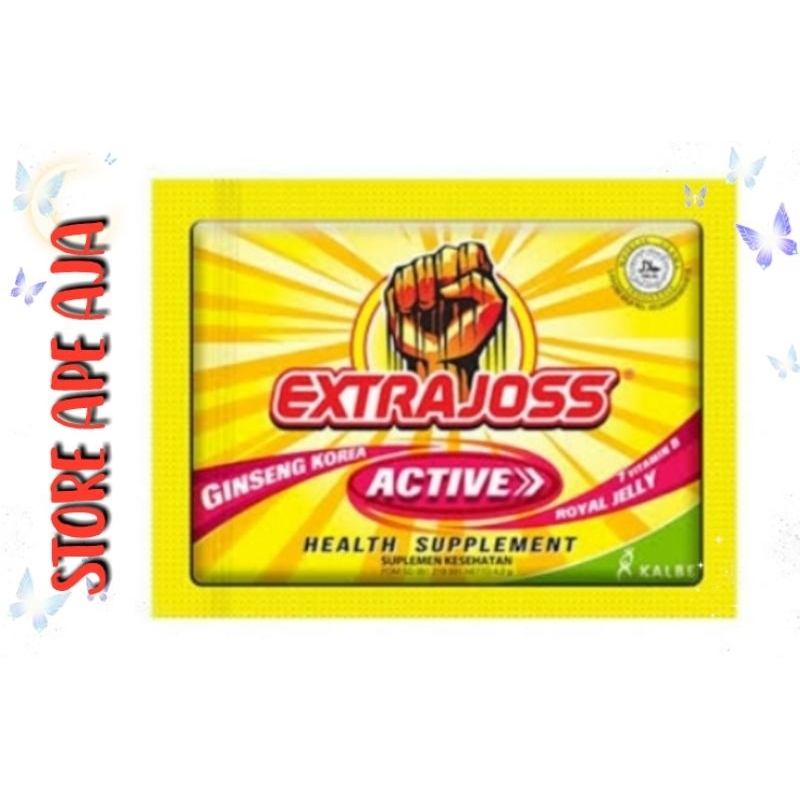 

EXTRAJOSS ACTIVE [ 4,2gr x 6 Sachet ]