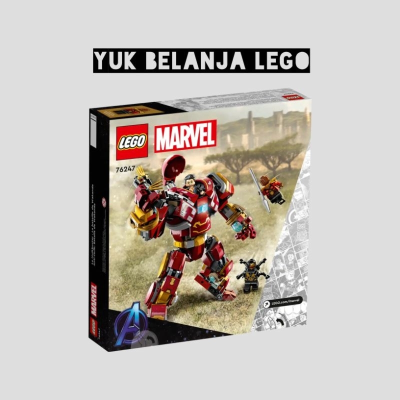 LEGO Marvel 76247 The Hulkbuster - The Battle of Wakanda (385 pieces)