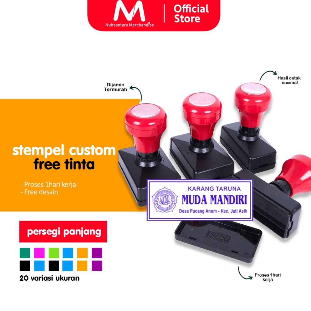 

H4rga Pr0mo CETAK STEMPEL FLASH PERSEGI PANJANG OTOMATIS CEPAT / STEMPEL PEMERINTAHAN PERUSAHAAN LOGO NAMA TANDA TANGAN LUNAS SEKOLAH TOKO LEGALISIR Product Terkece