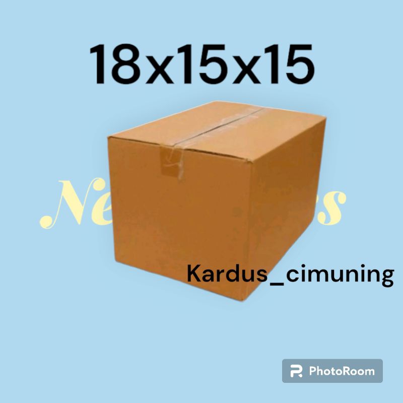 

kardus box packing 18x15x15
