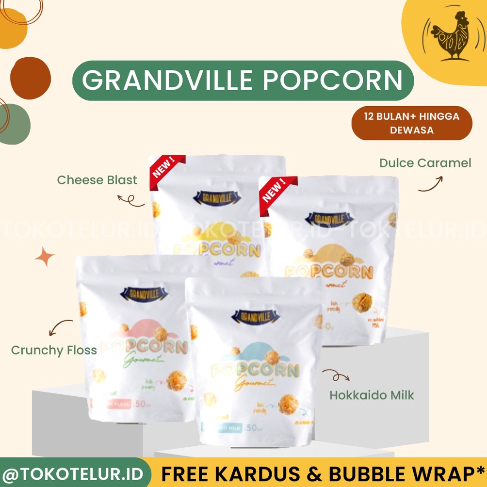 

Best Pr0duk Grandville - Gourmet Popcorn / Snack Anak Bayi / Popcorn Jagung Sehat Flash Buy