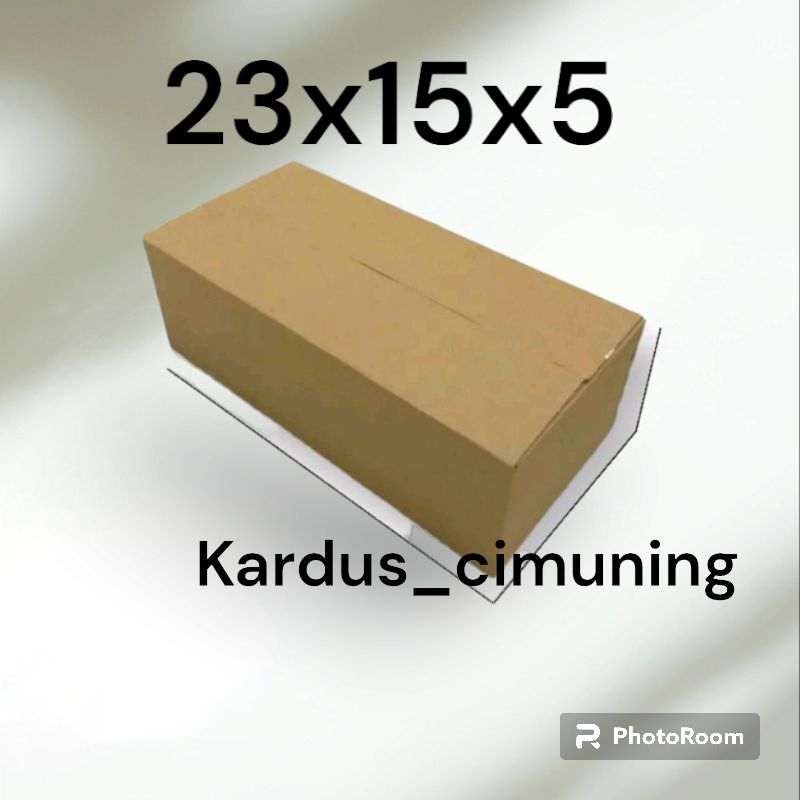 

kardus box packing 23x15x5