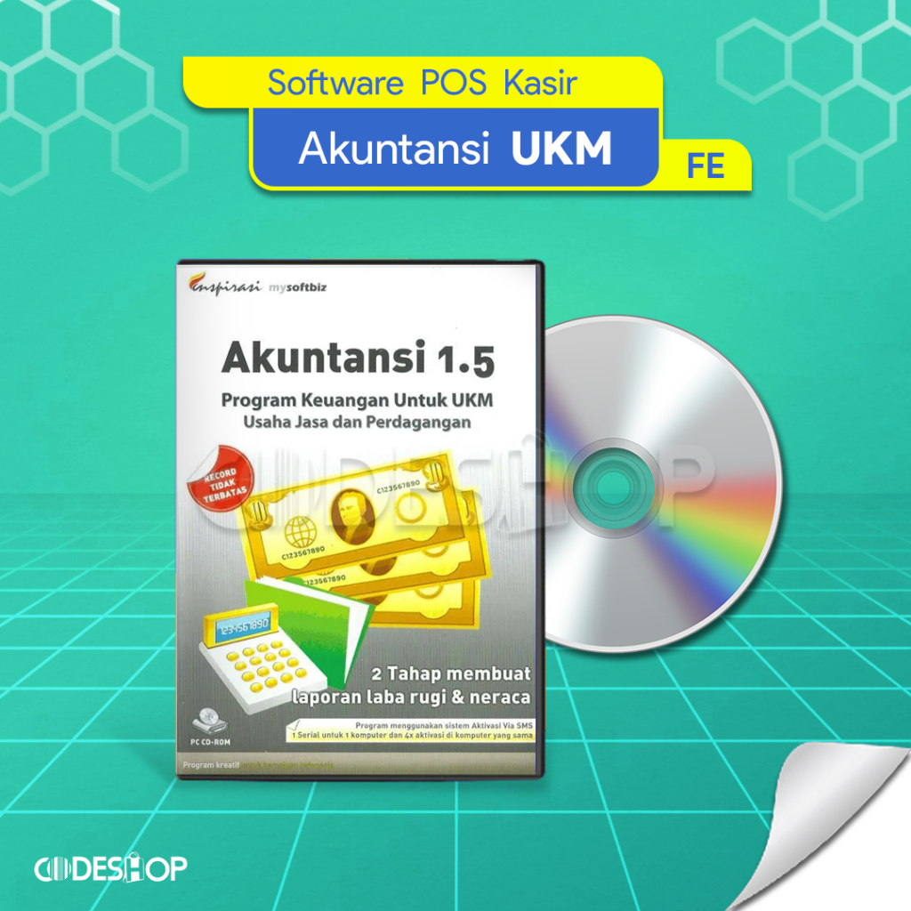 Program Akuntansi 1.5 Software Keuangan UMKM Perdagangan Jasa