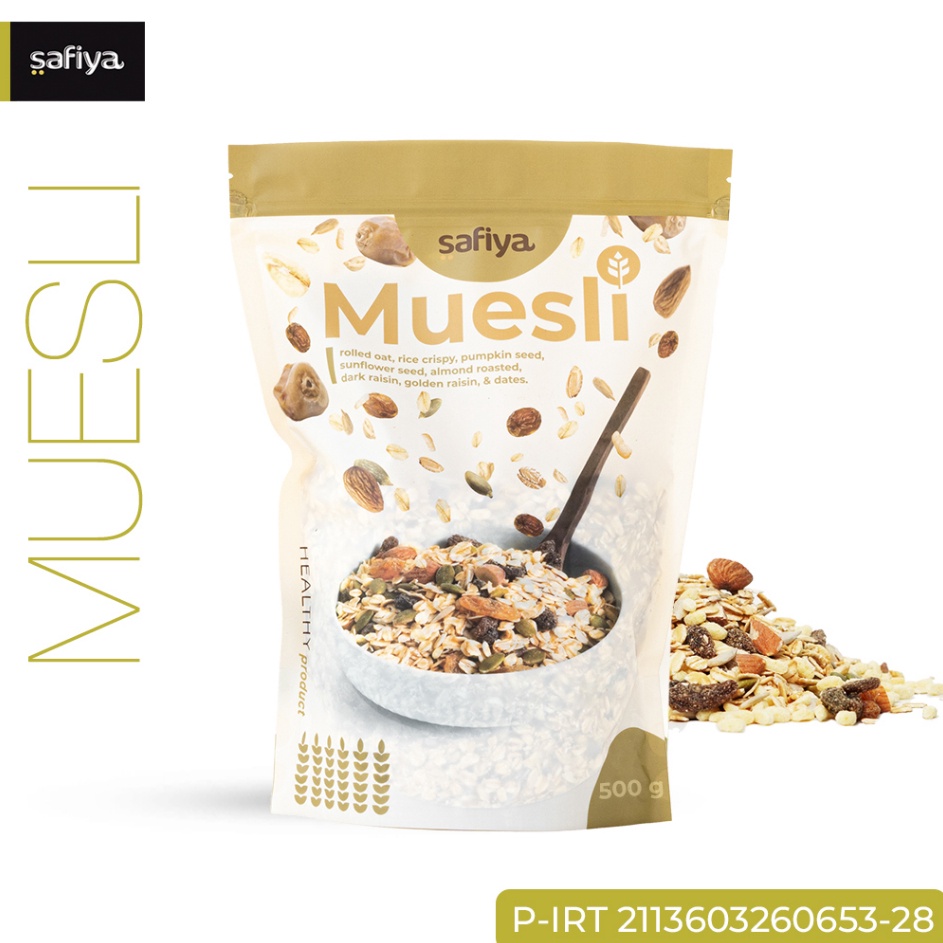 

✧Seller✪ Muesli Fruit and Seed 500 gram Sereal Sehat Authentic Safiya Food V66 ✣