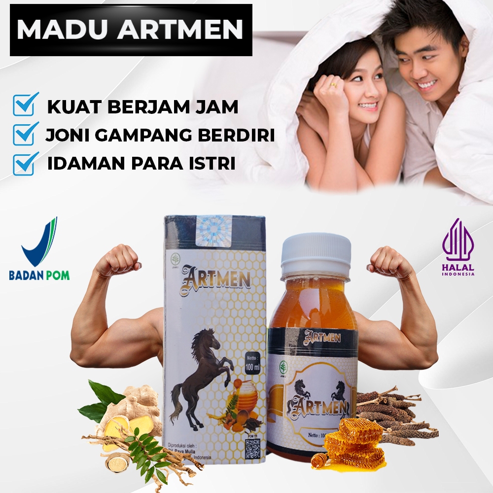 Paket 2 Botol Madu Stamina Madu artmen stamina pria kuat tahan lama