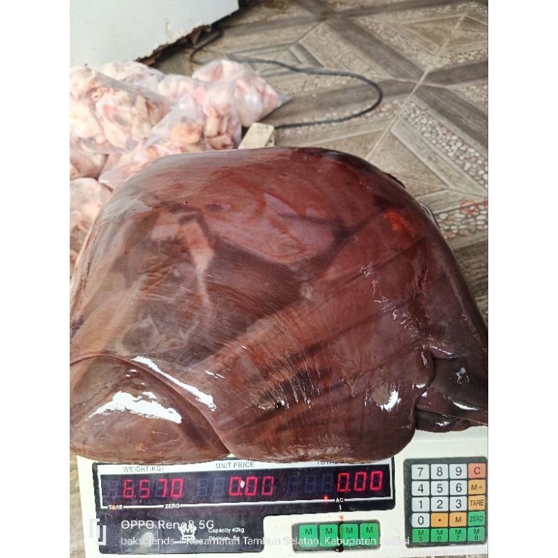 

Hati Sapi 1/2kg