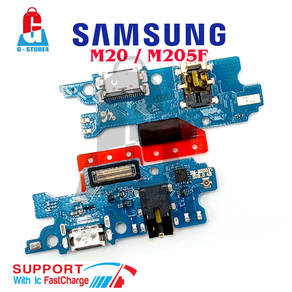 KONEKTOR CHARGER SAMSUNG M20 / M205F IC SMART FAST CHARGING ORIGINAL