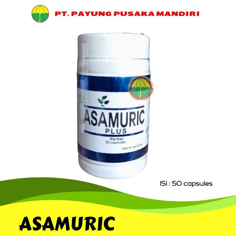 

ASAMURIC PLUS Kapsul Herbal untuk Asam urat