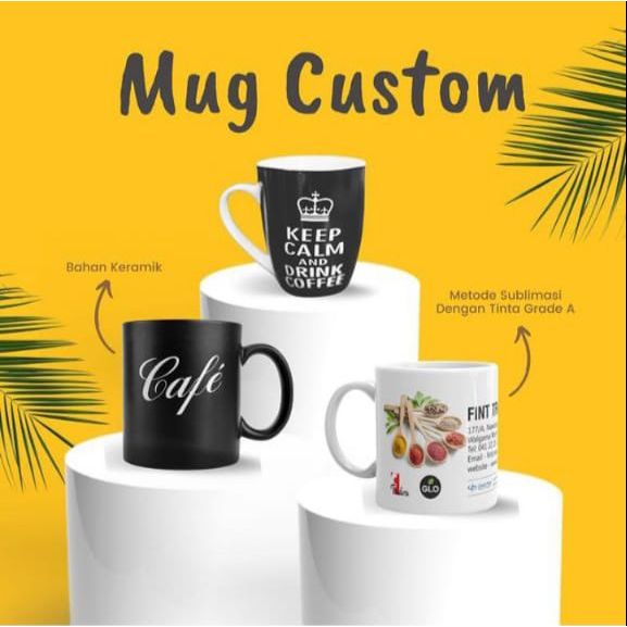 MUG CUSTOM/MUG HAMPERS/MUG SABLON/MUG SATUAN/MUG HAMPERS/MUG KADO