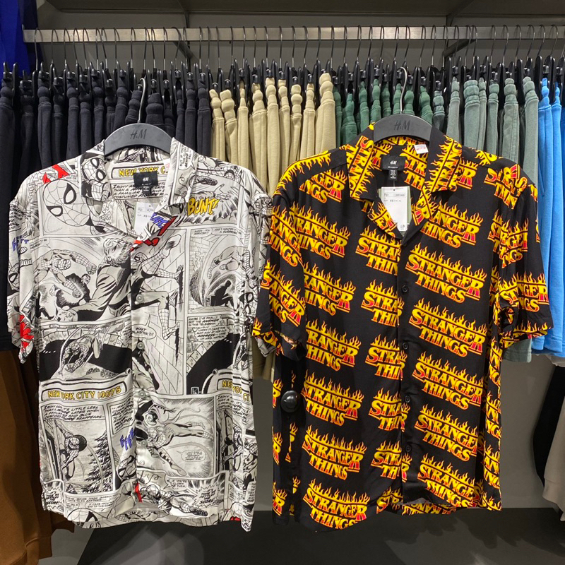 Kemeja Kasual Pria H&M Original Store