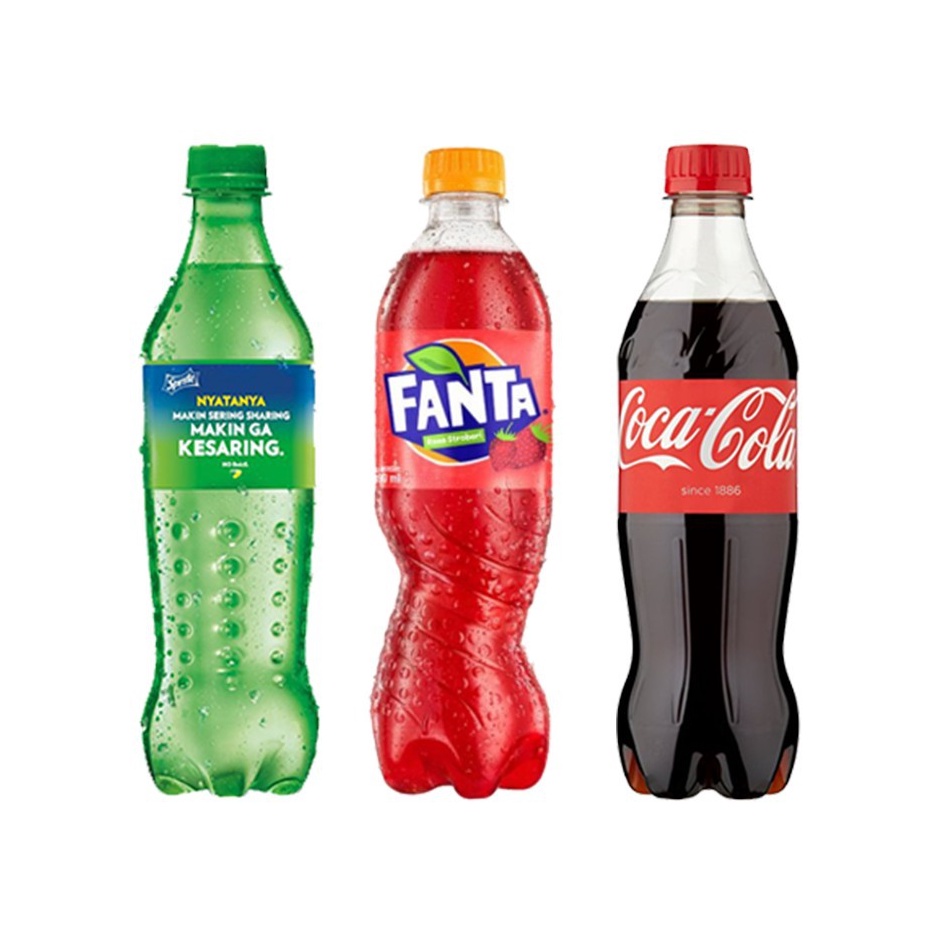 

✲Terkini☆➯ Coca Cola Sprite Fanta Botol 390ml per Dus isi 12 H100