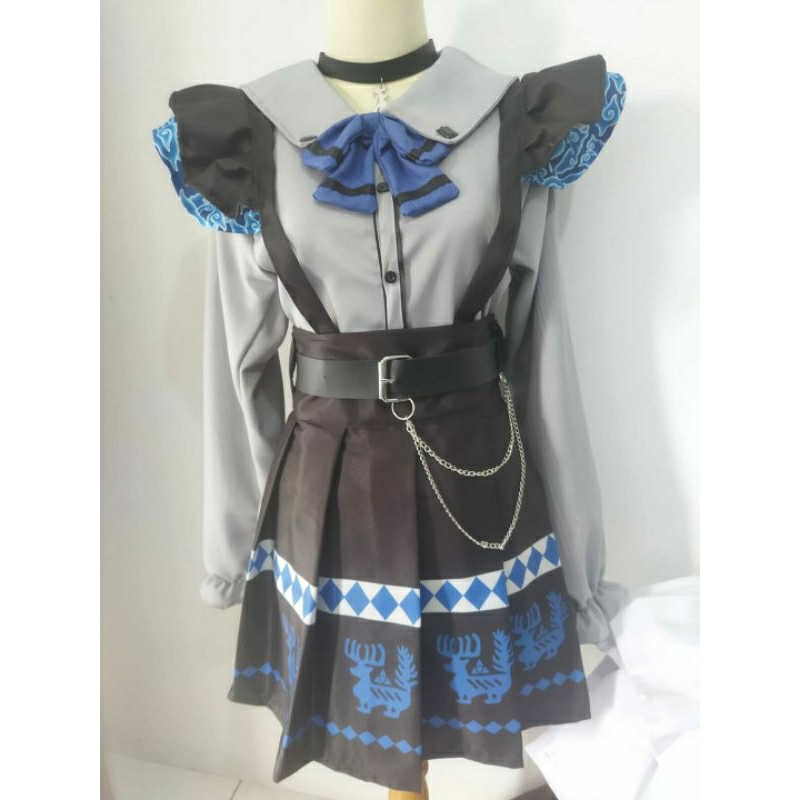 preloved costume hatsune miku kagura kanao hutao