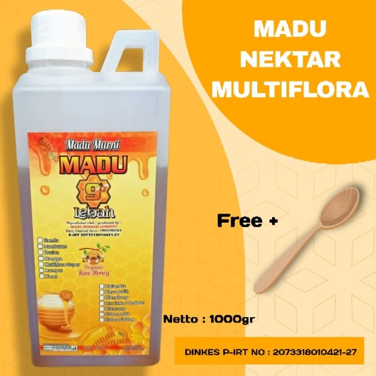 

[☎P85➢] Madu Multiflora 1kg Asli Murni super Product Impor