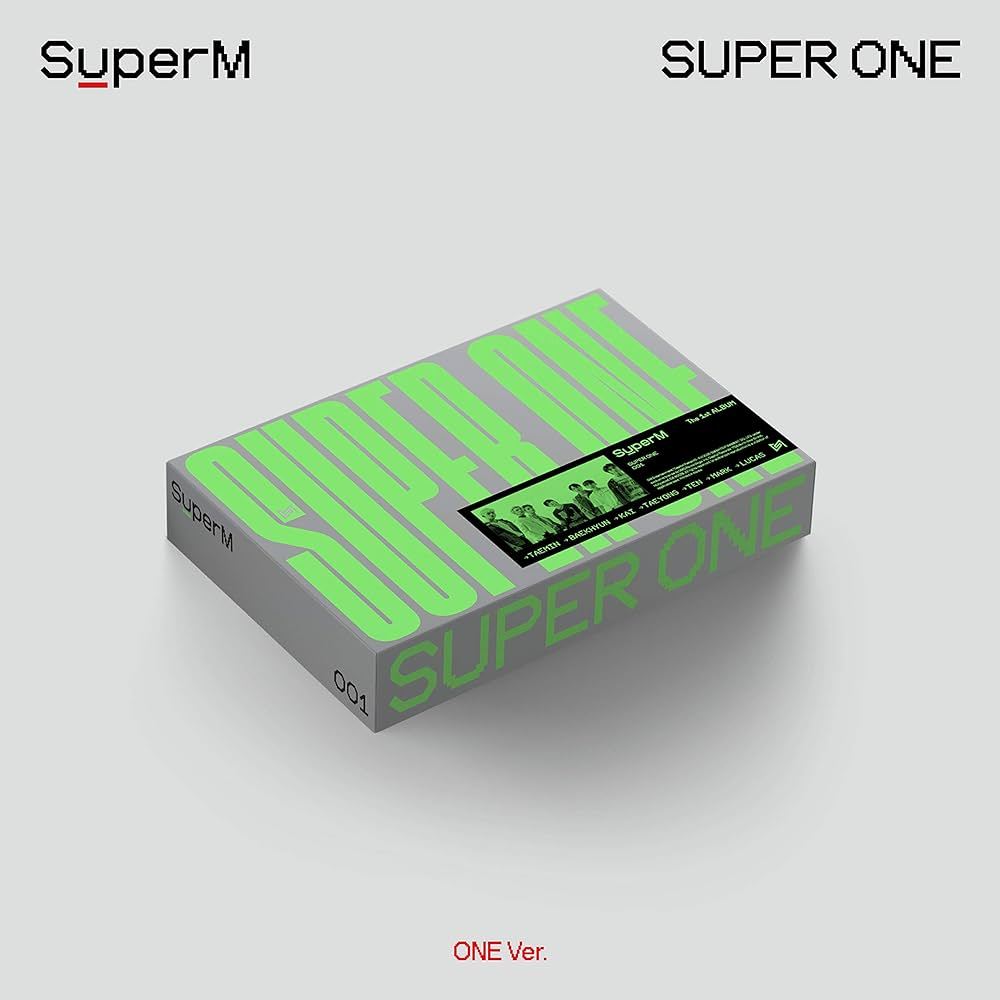 UNSEALED Album SUPERM SUPER M Super One Mini Album Ten Ver