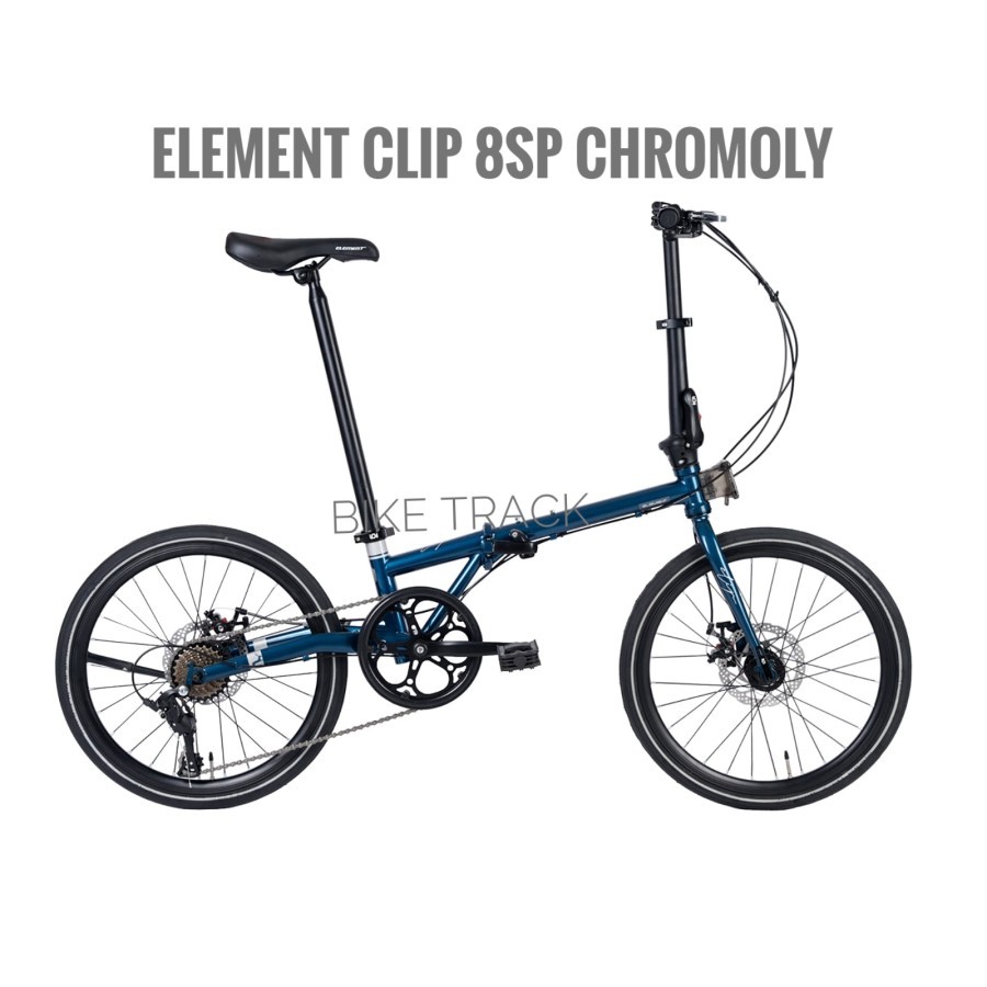 Sepeda Lipat Element Clip 8sp Chromoly