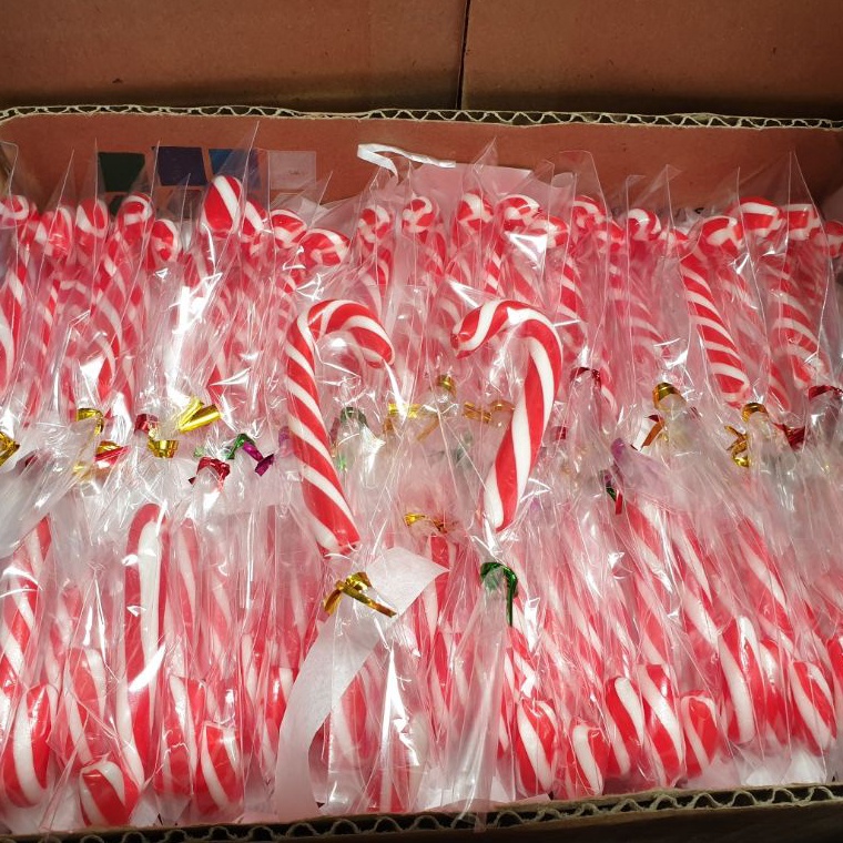 

Permen Tongkat Natal - Candy Cane uk 7cm isi 50 hqy