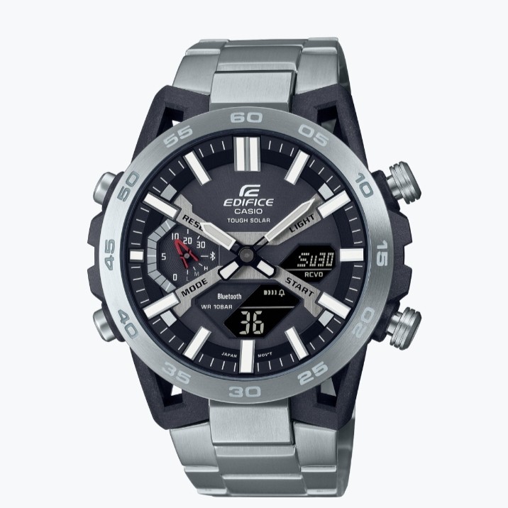 Original 100% Casio Edifice ECB-2000D-1ADF Jam Tangan Pria ECB-2000D-1 Solar ECB2000 Garansi Resmi 2