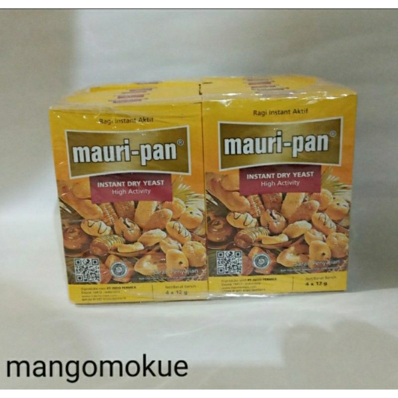 

DIOBRALLl!! MAURIPAN RAGI INSTANT YEAST/ RAGI INSTAN KERING 4 ×12gr