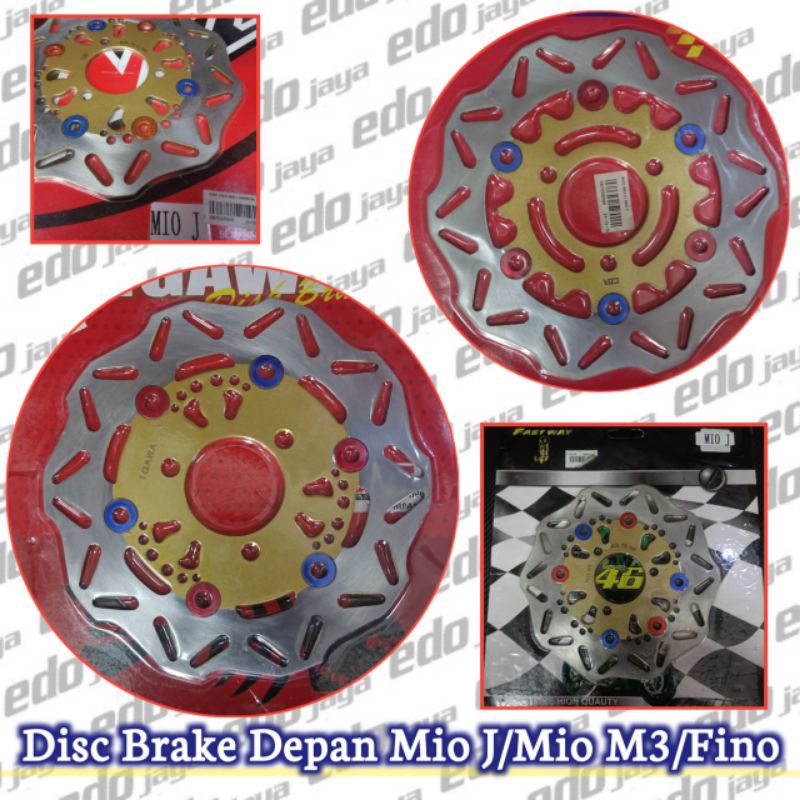 Disc Disk Brake Piringan Cakram CMZ Mdl Floating PNP Mio J/Mio M3/Fino Ukuran 190MM
