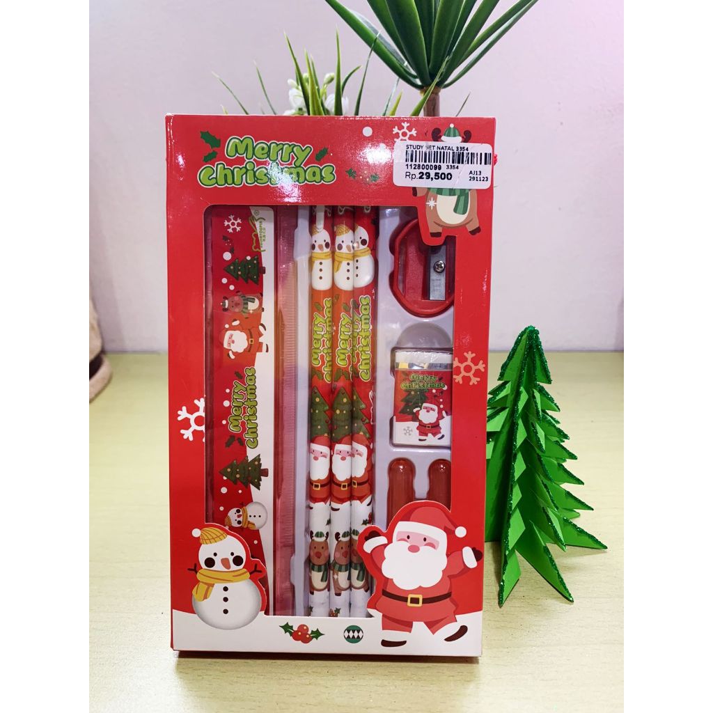 

GIFT CHRISTMAS Study set - alat tulis set natal 3354 Christmas Edition