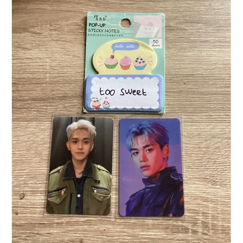 [official] photocard Lucas Ar wayv + photocard Lucas brochure superM
