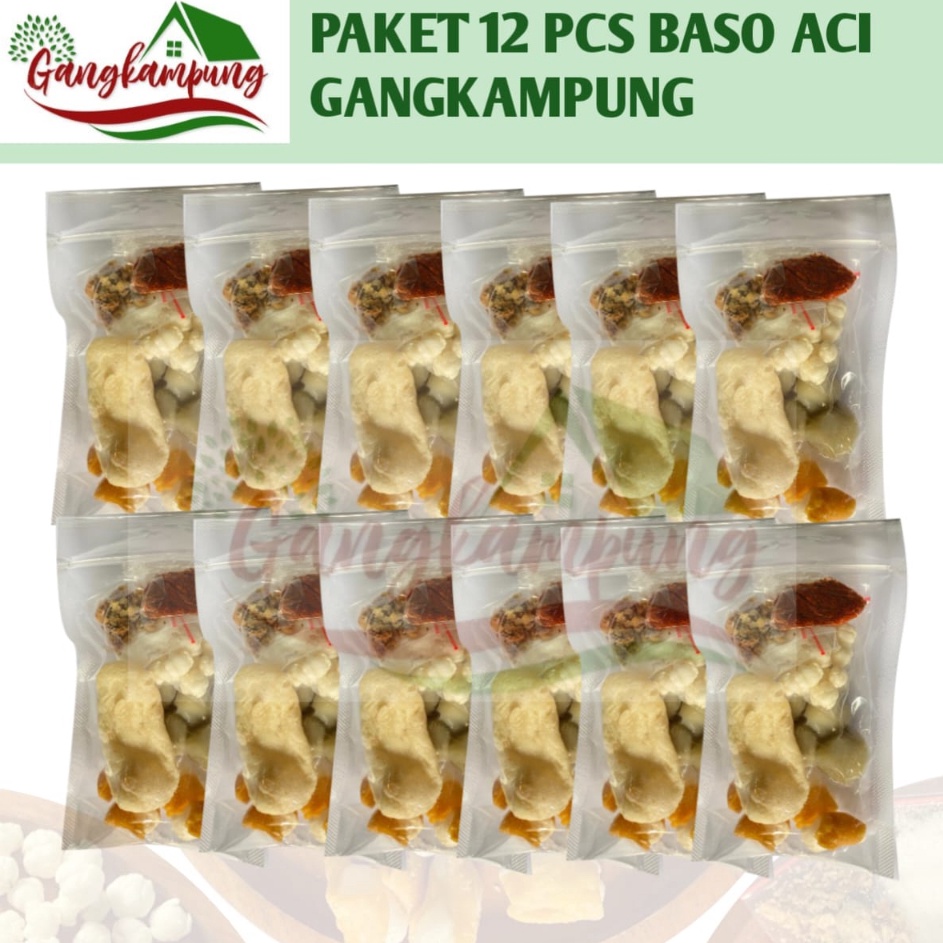 

[KODE PRODUK Z9JZT8062] Baso Aci Gangkampung 12pcs