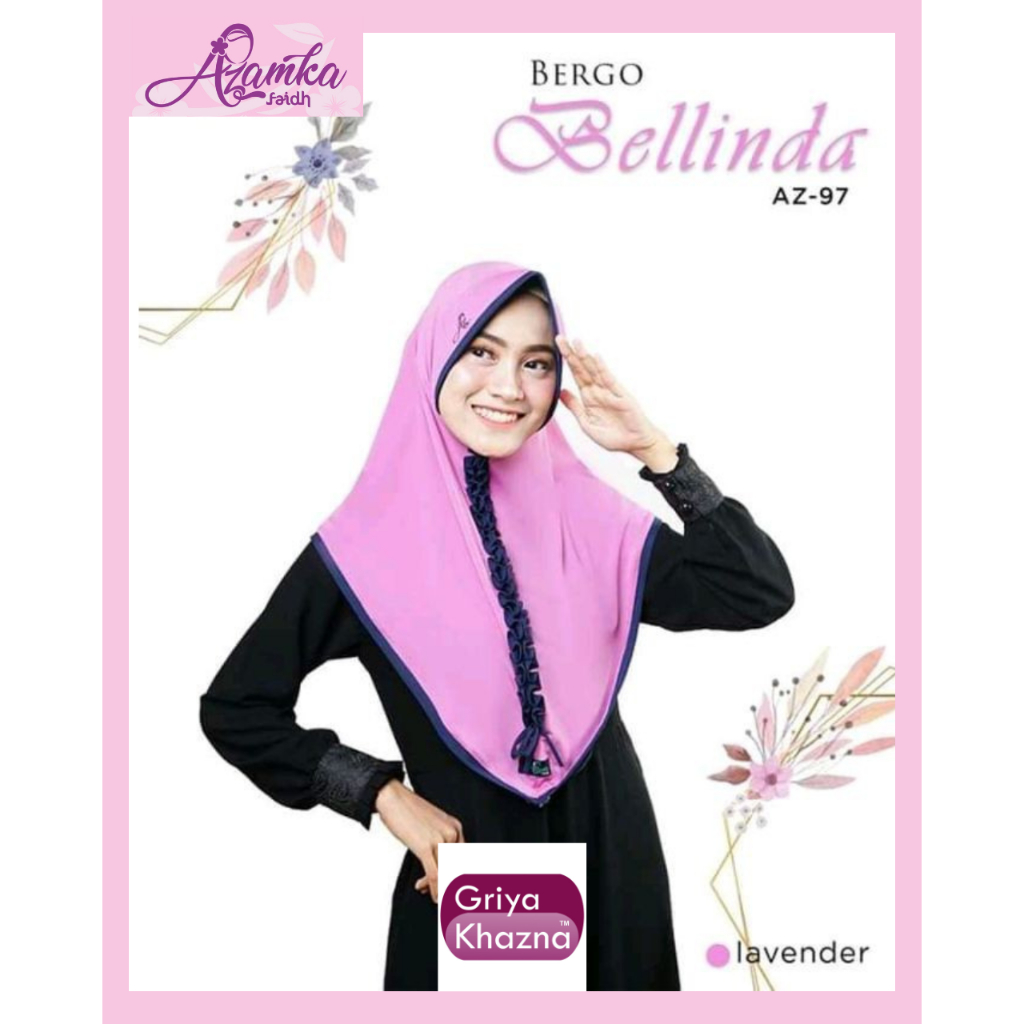 Azamka Kerudung Dewasa Jilbab Bergo Belinda