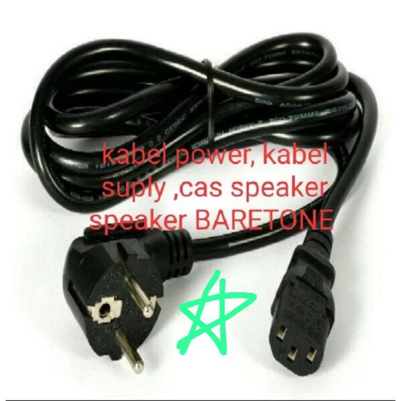 Kabel Power Speaker Bareton Kabel Cas Speaker Bluetooth Bareton Kabel Charger Speaker Bareton