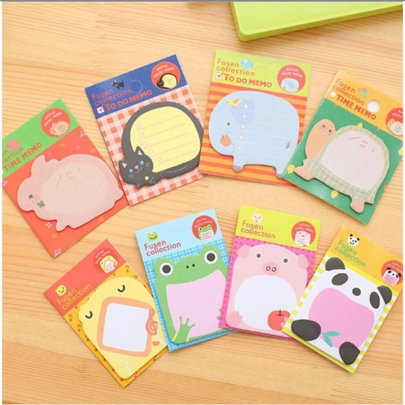 

Sticky Notes bentuk Binatang/Memo Animal Lucu