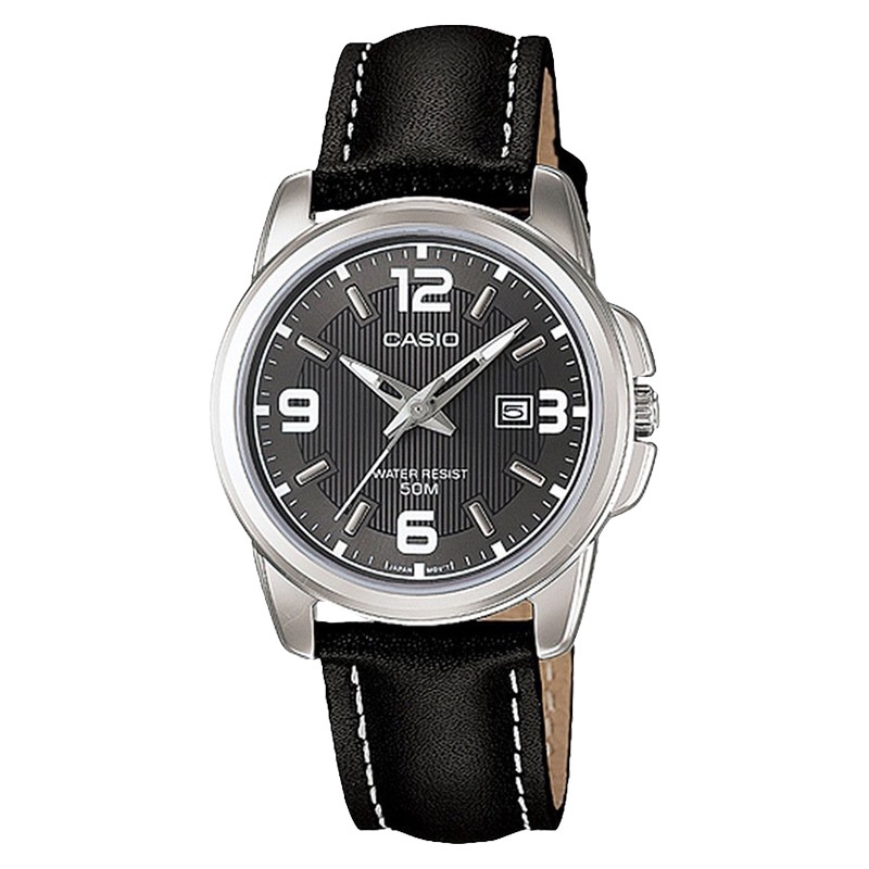 Jam Tangan Wanita Tali Kulit Casio CS LTP-1314L-8AVDF