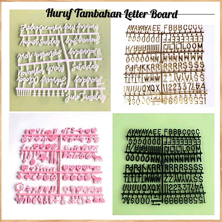 

[KODE PRODUK HT0O75275] Grosir Murah 2 cm - Huruf Tambahan untuk Letter Board / Papan Nama Bayi / Menu Cafe / Properti Foto- Extra Huruf untuk Papan Nama Bayi