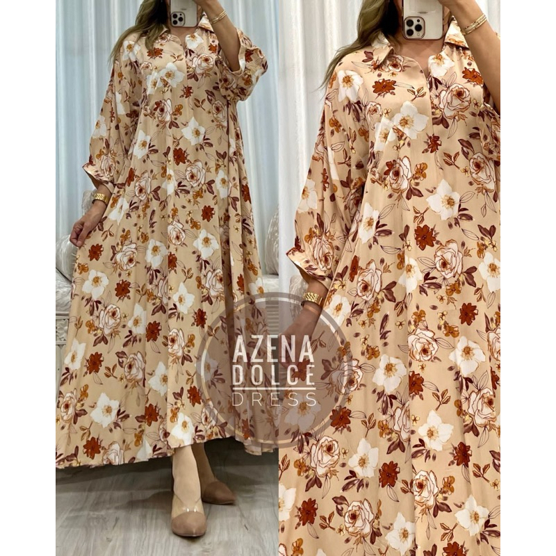 Daster Arab Dolce AZENA Midi Dress By Dolce