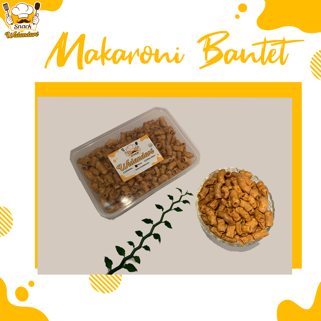

KEMASAN BOX MAKARONI BANTET GURIH PEDAS DAUN JERUK - OLEH OLEH MURAH TASIKMALAYA