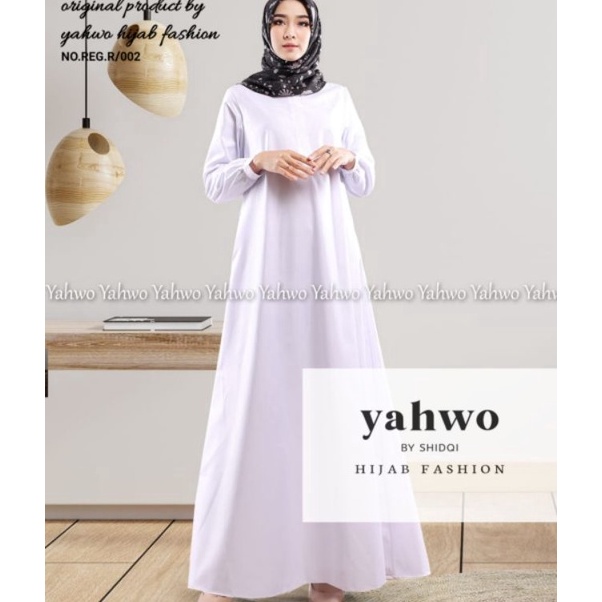 Sale GAMIS PUTIH/GAMIS TOYOBO/GAMIS ABAYA/GAMIS YAHWO ORI/GAMIS KERJA WANITA/SERAGAM KERJA DINAS WAN