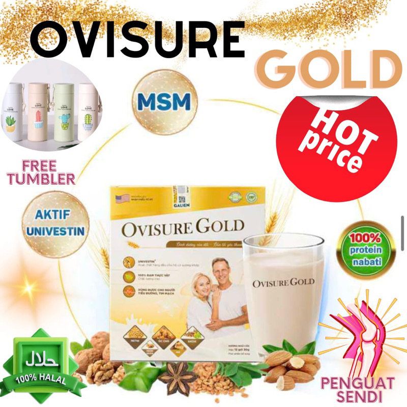 

OVISURE GOLD MILK SUSU OBAT TULANG DAN SENDI YG SEHAT 100% DIIMPOR USA